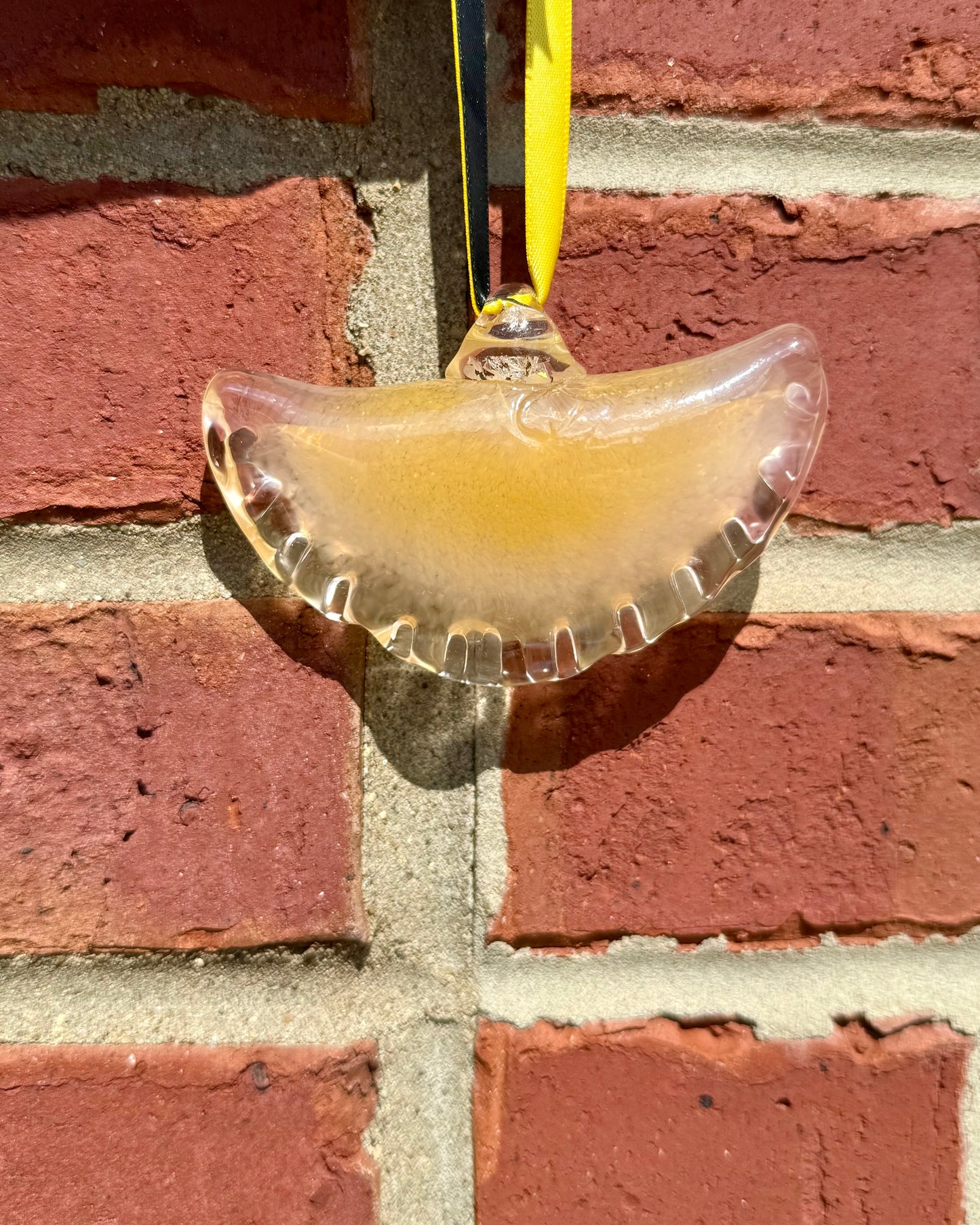 Glass Pierogi Ornament
