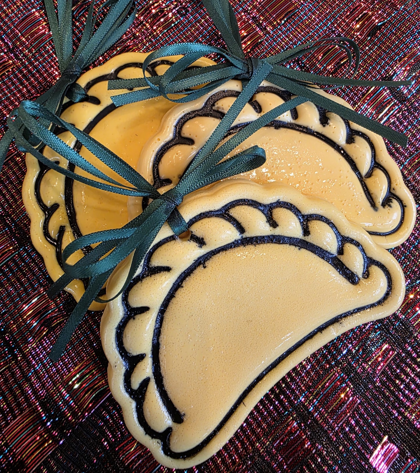 Pierogi Party Clay Ornament