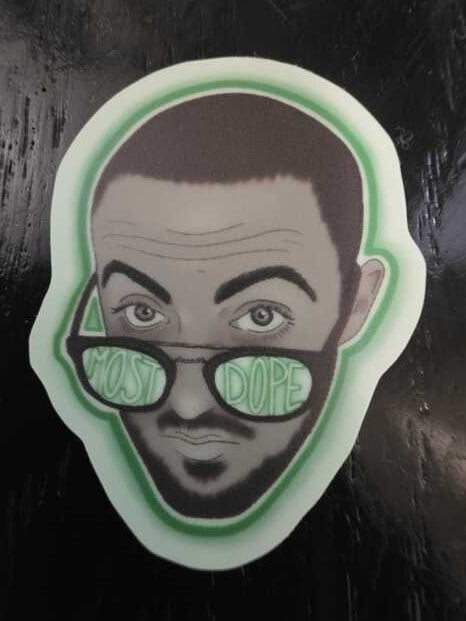 Most Dope Mac Sticker
