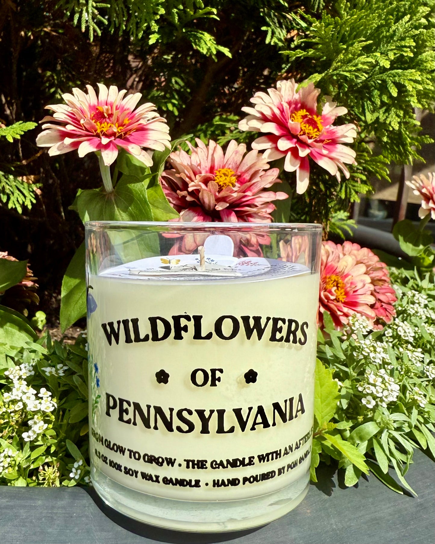 Wildflowers Of Pennsylvania Candle