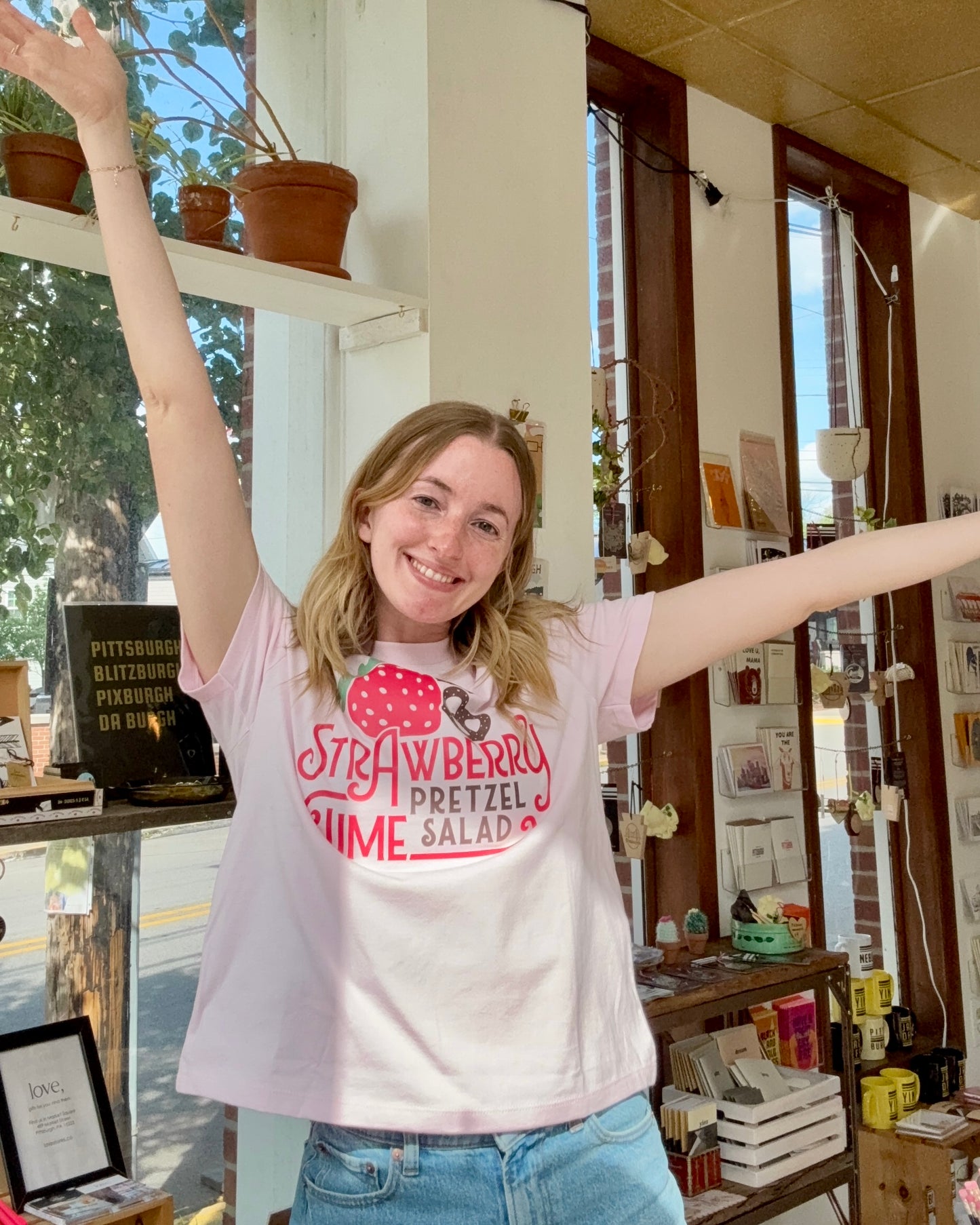 Strawberry Pretzel Salad Tee