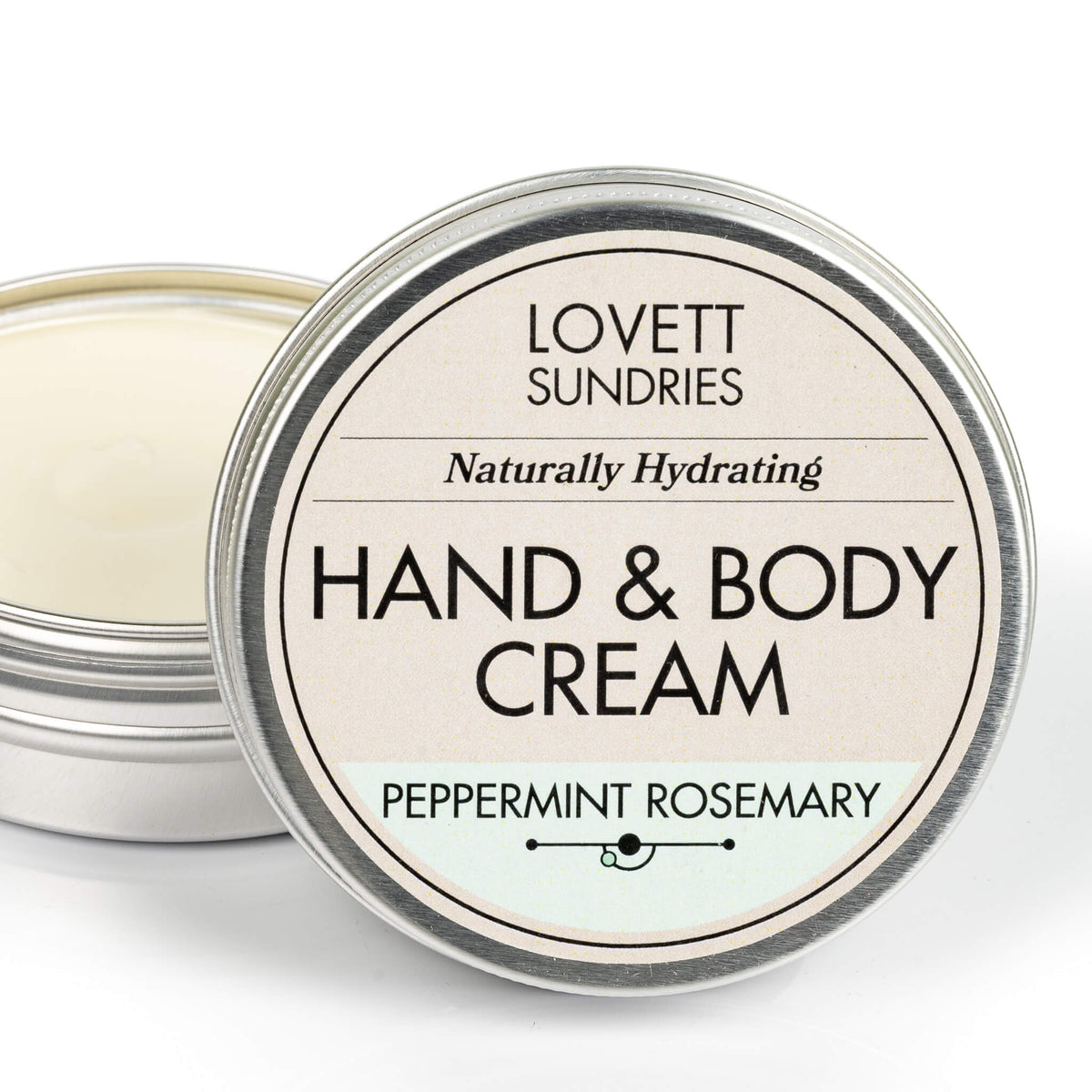 Peppermint Rosemary Hand Cream - Travel