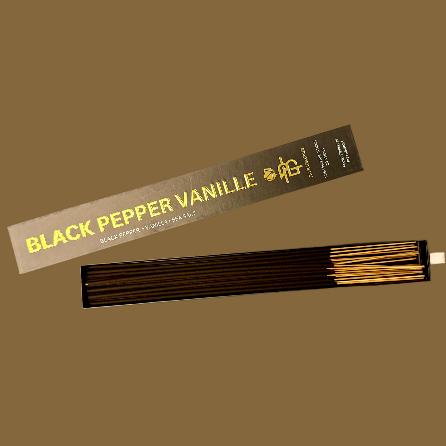 Black Pepper Vanille Incense