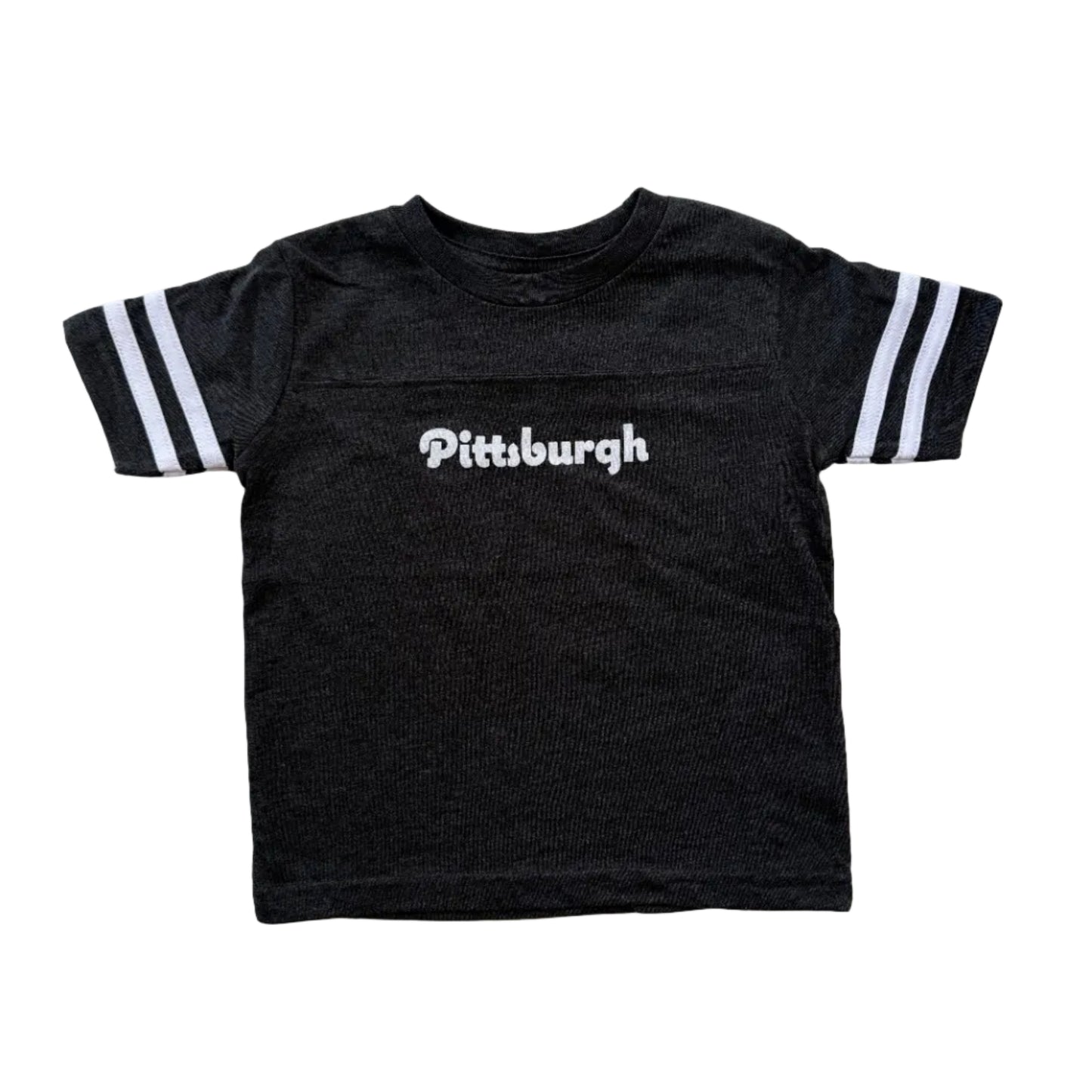 Football Toddler Tee - Charcoal