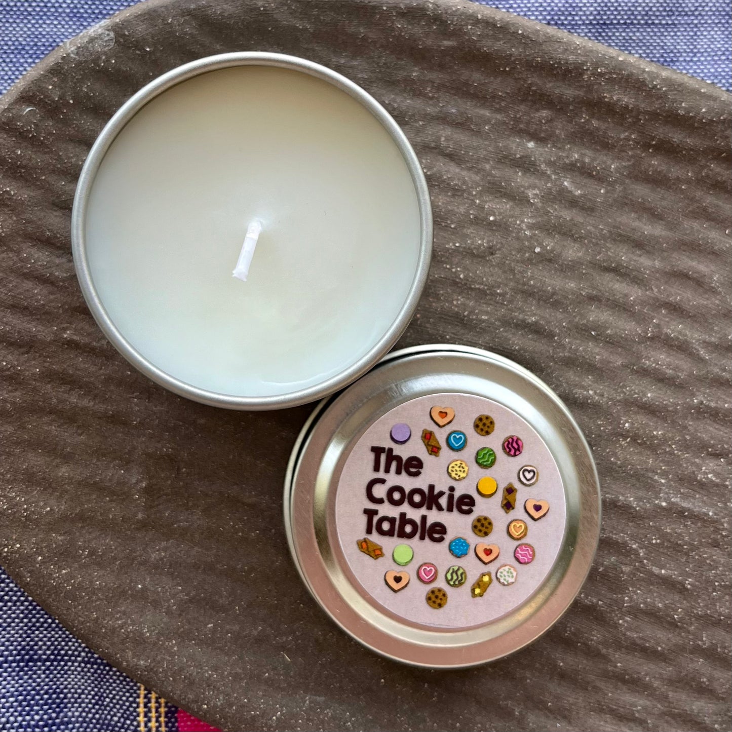 The Cookie Table Candle - Travel