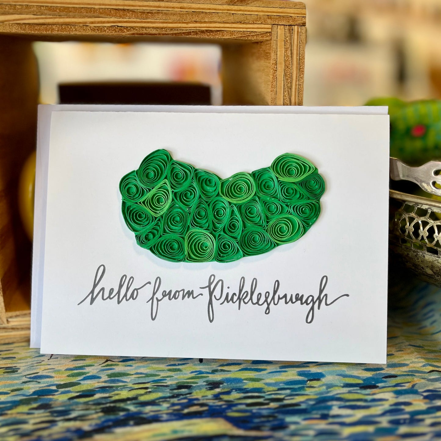 Hello From Picklesburgh Card