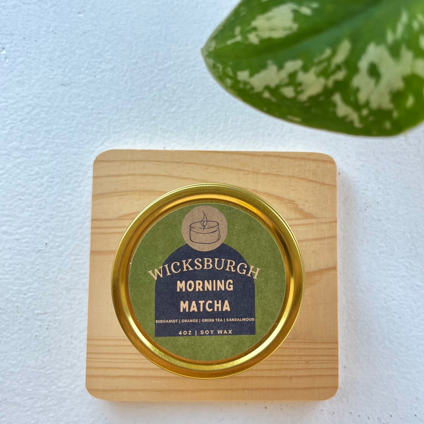 Morning Matcha Travel Candle