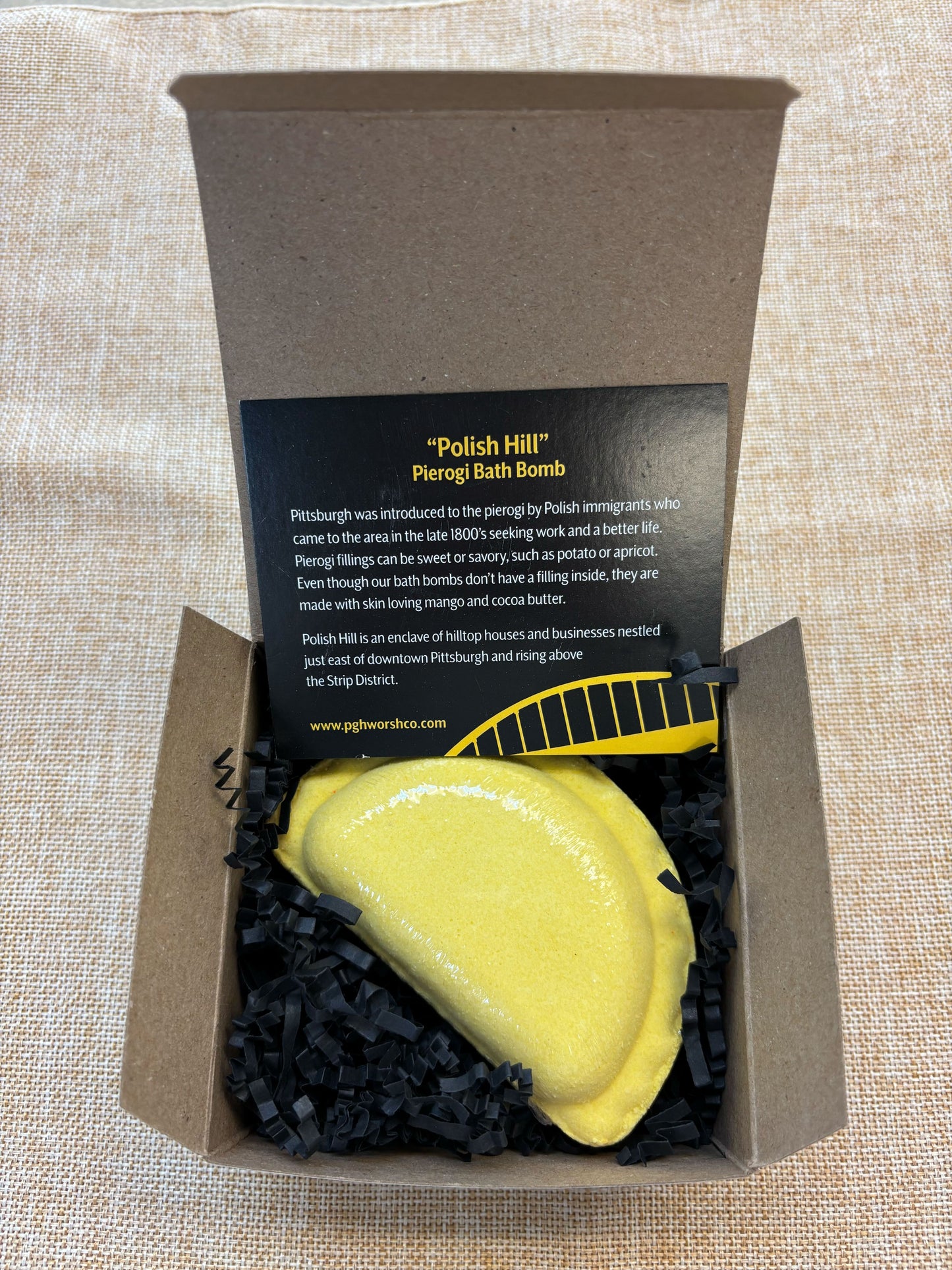 Pierogi Bath Bomb