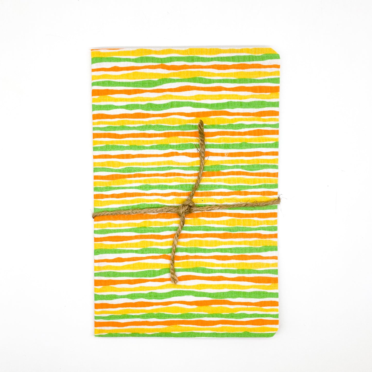 Citrus Seersucker Stripe Sketchbook