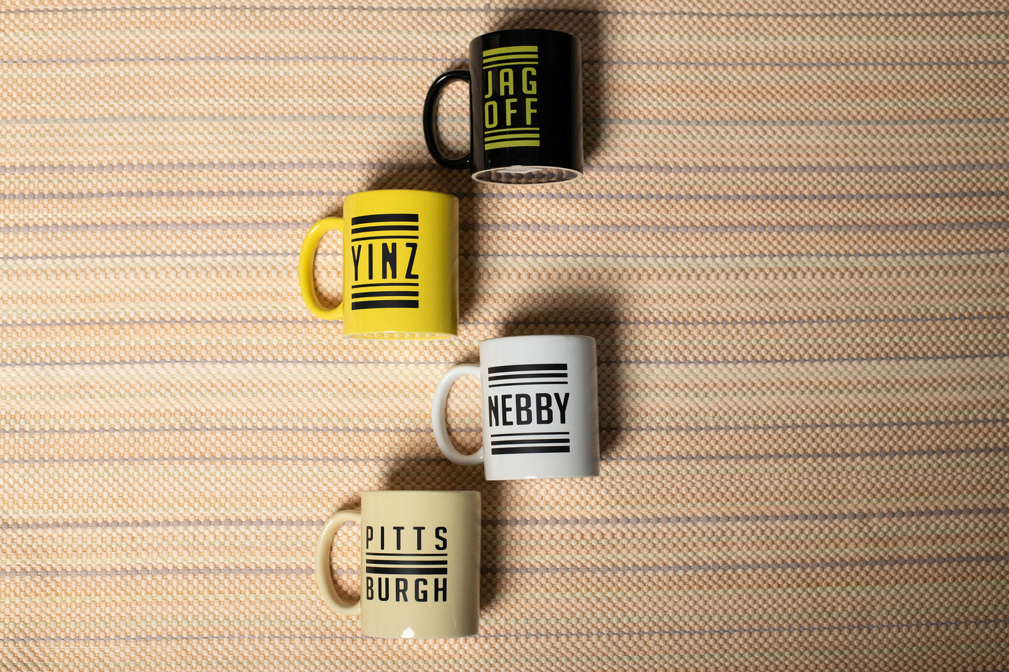 Pittsburgh Mug 4 Pack