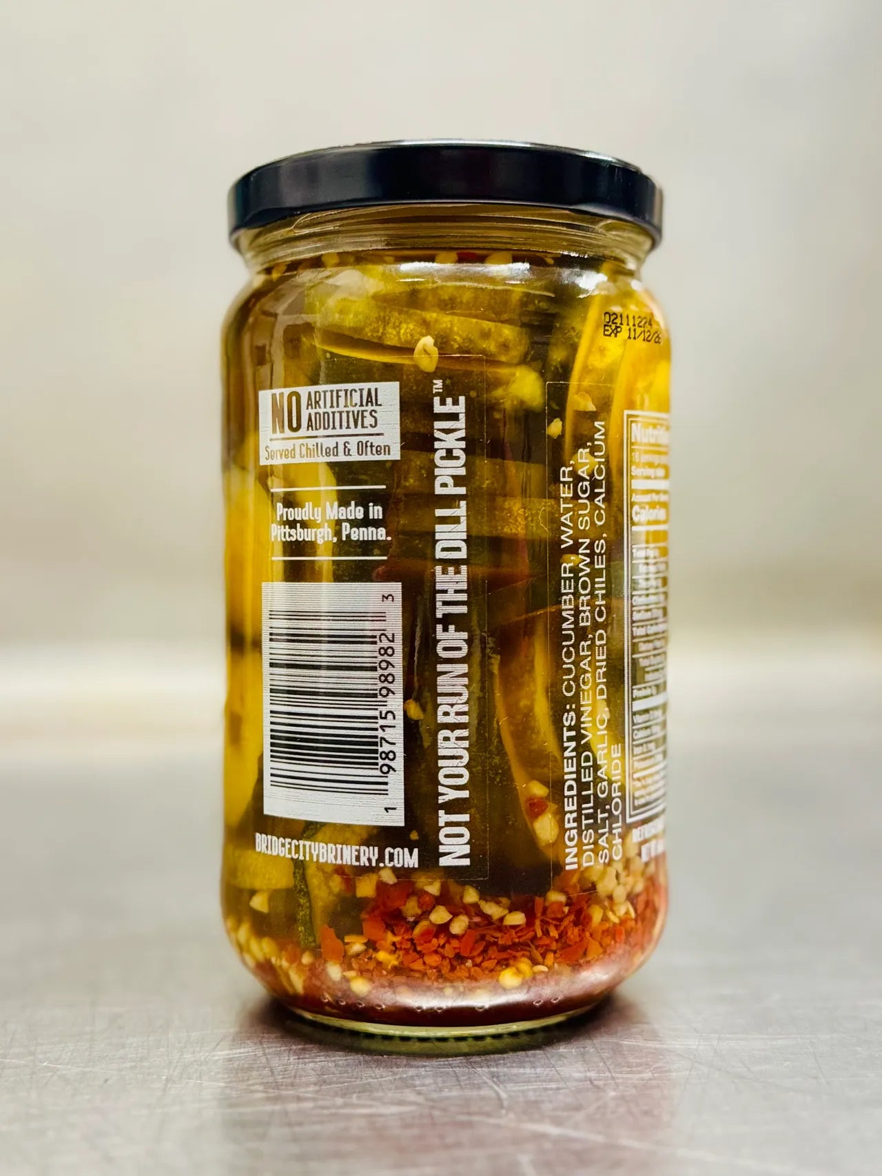 Smokey Hot Metal Pickles