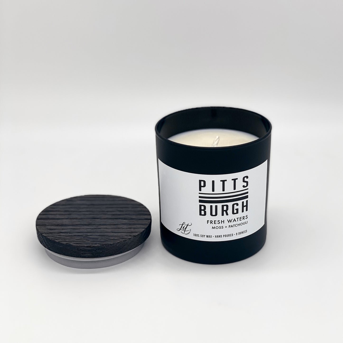 Rivers Stripe Candle