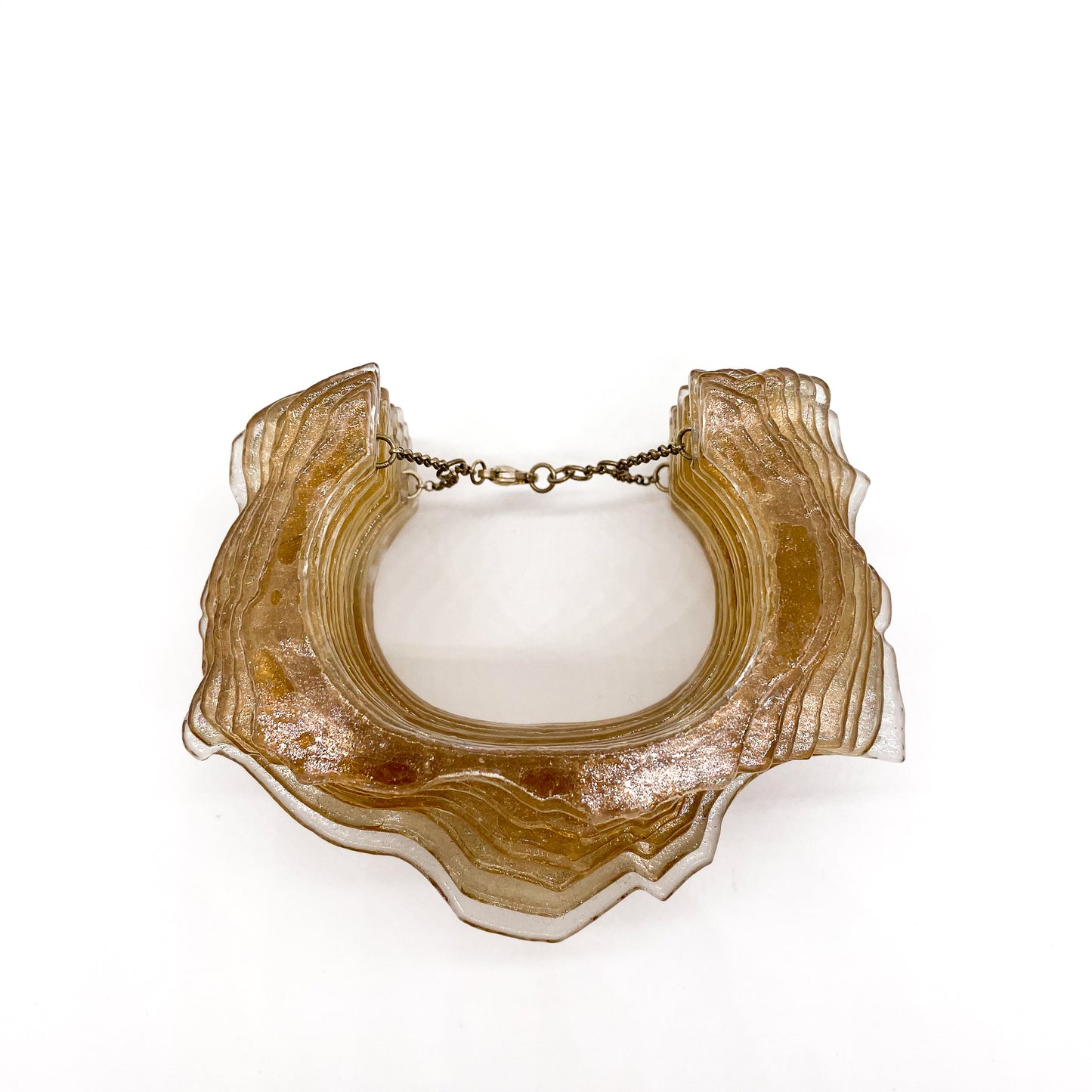 Wave Blend Cuff Rhubarb Sterling