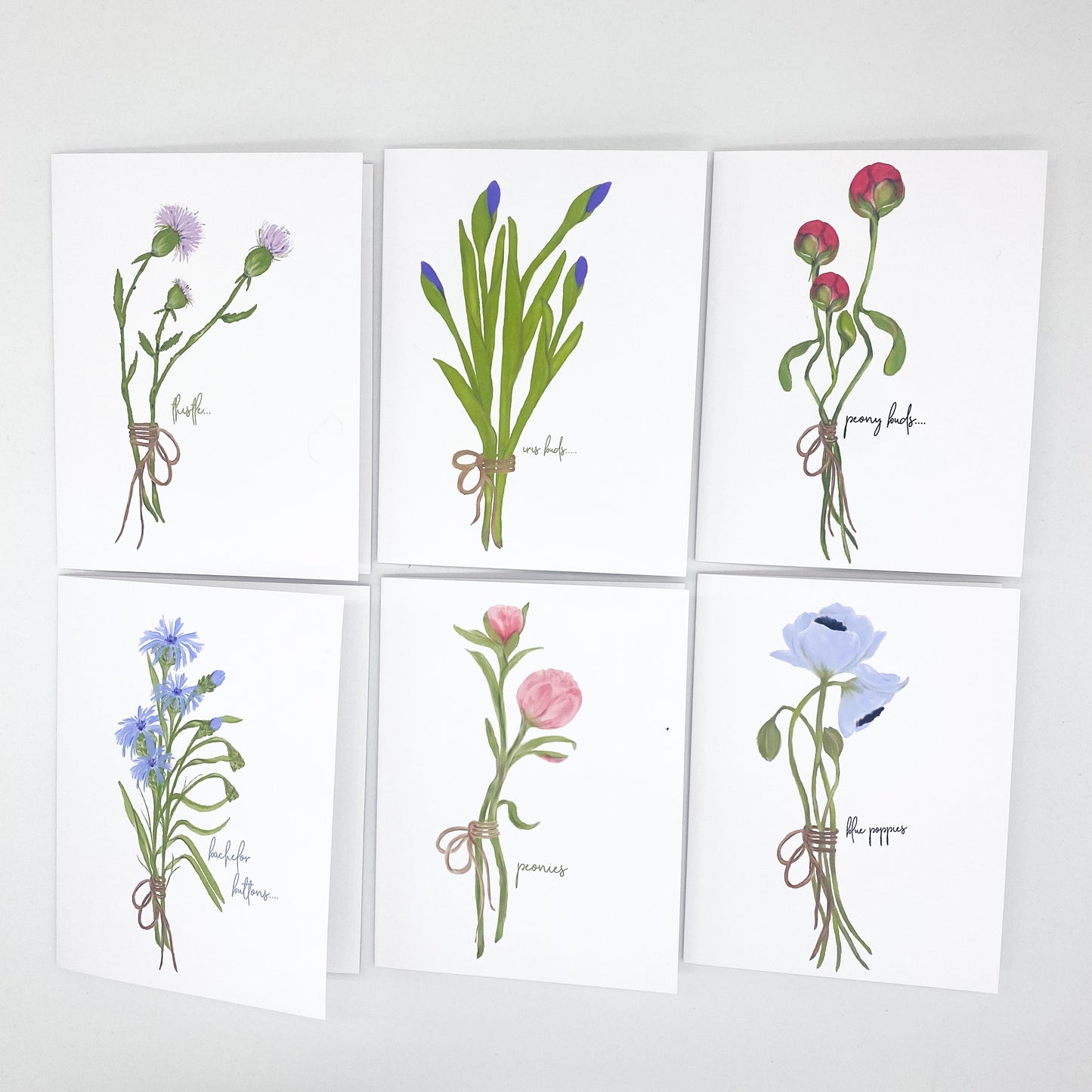 Spring Flower Card Set