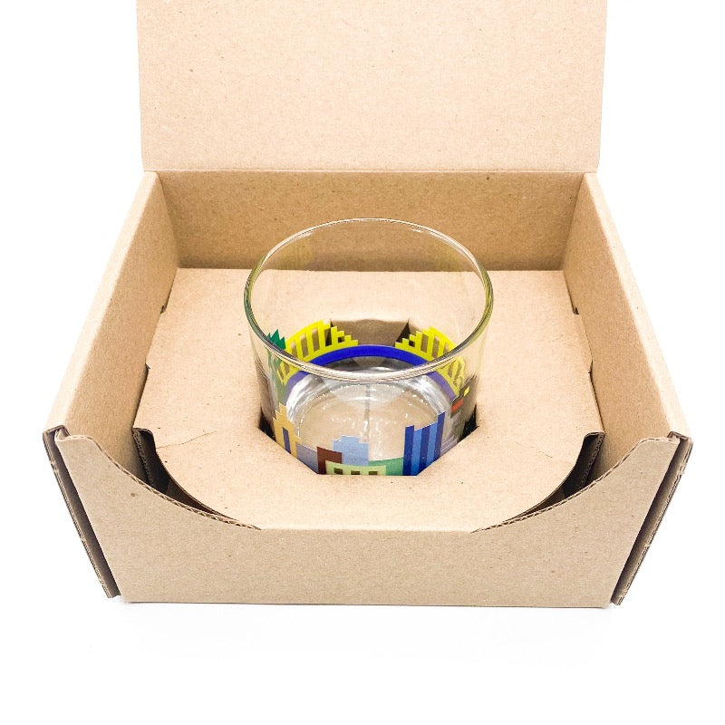 8bit Pittsburgh Monster Glass