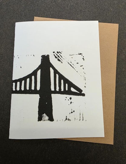 Bridge Block Print Card