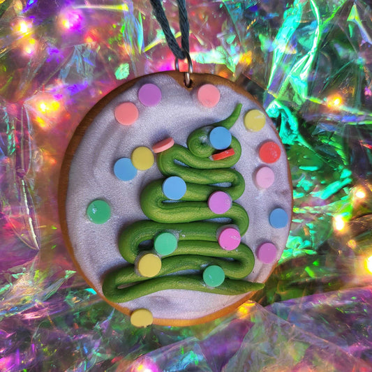 Iced Sprinkle Cookie Ornament