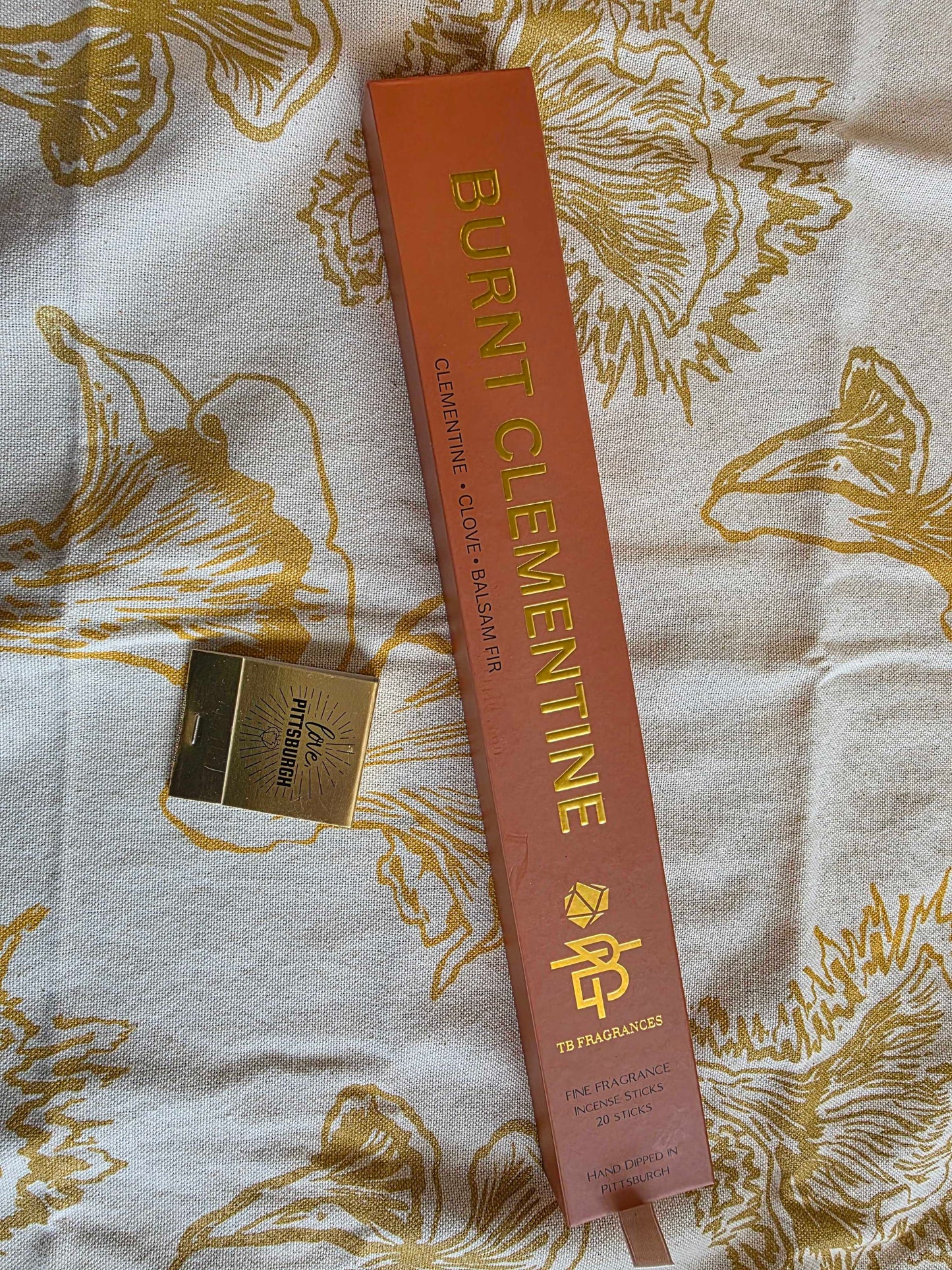 Burnt Clementine Incense