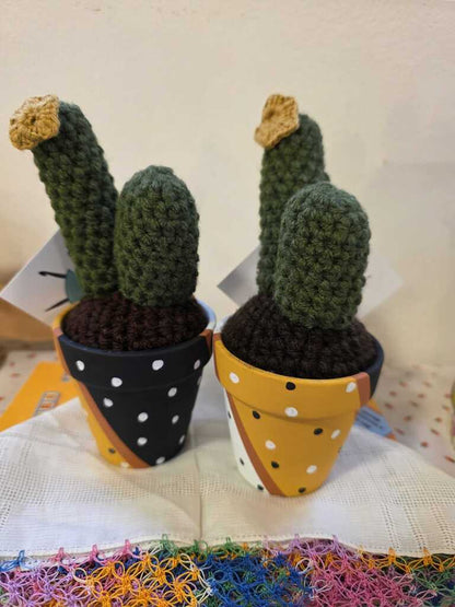 Crochet Cacti Pal - Dots