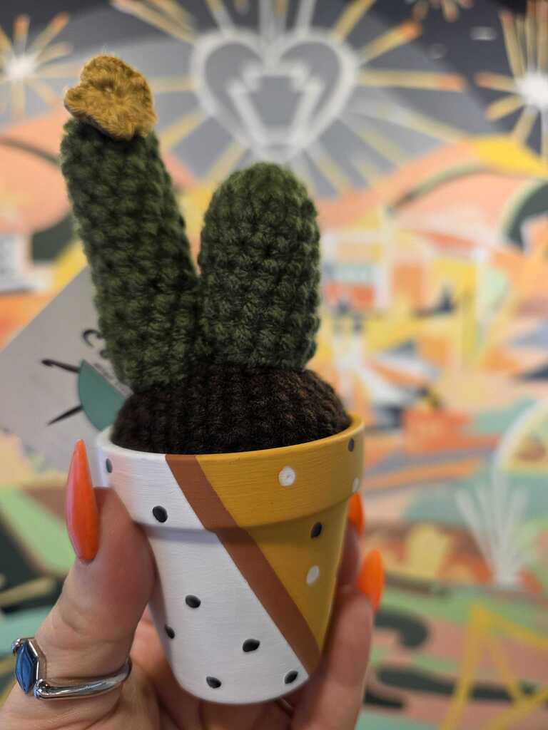 Crochet Cacti Pal - Dots