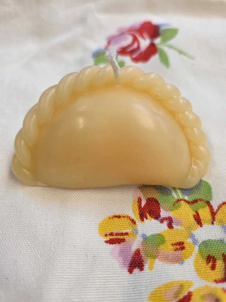 Pierogi Candle