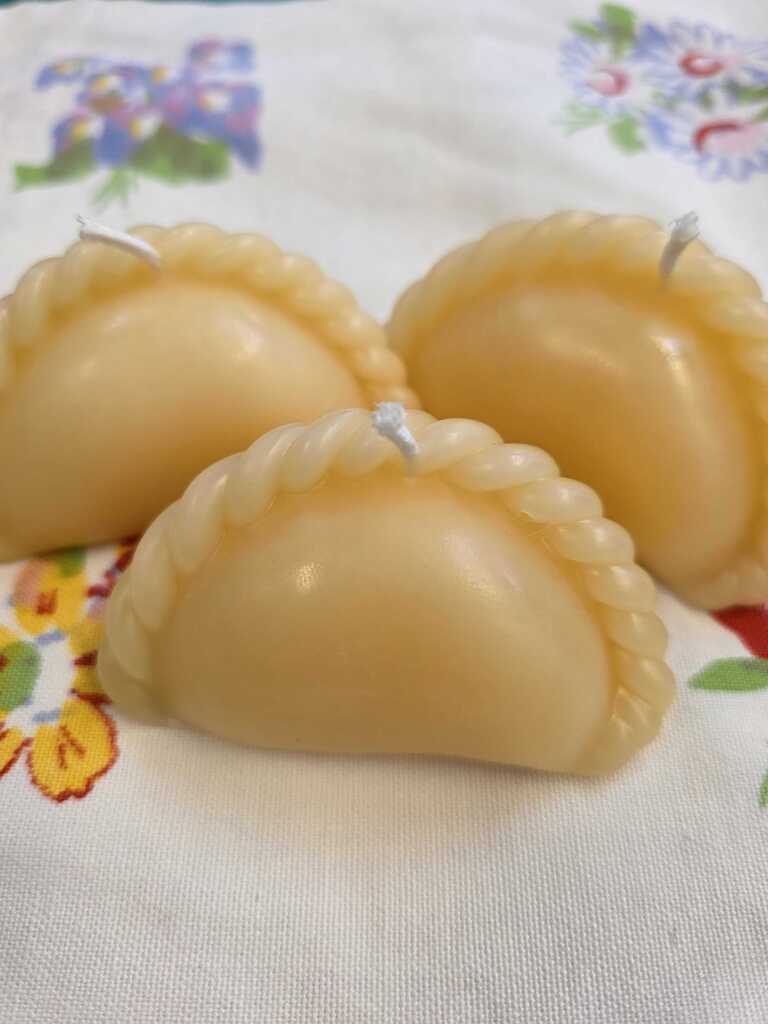 Pierogi Candle