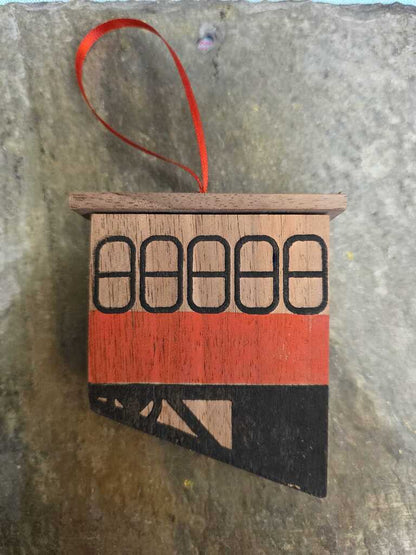 Duquesne Incline Wood Ornament