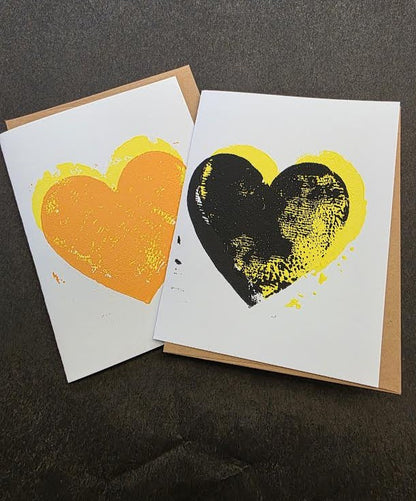 Heart Block Print Card