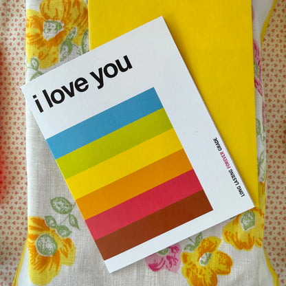 I Love You VHS Card