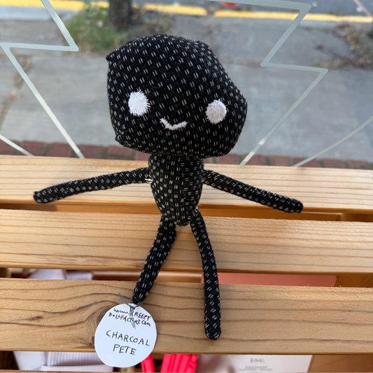 Charcoal Pete Kreepy Doll