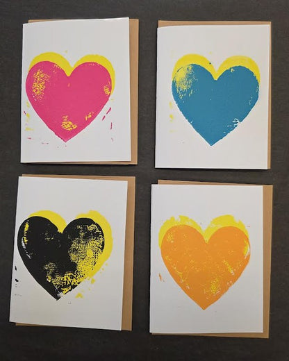 Heart Block Print Card