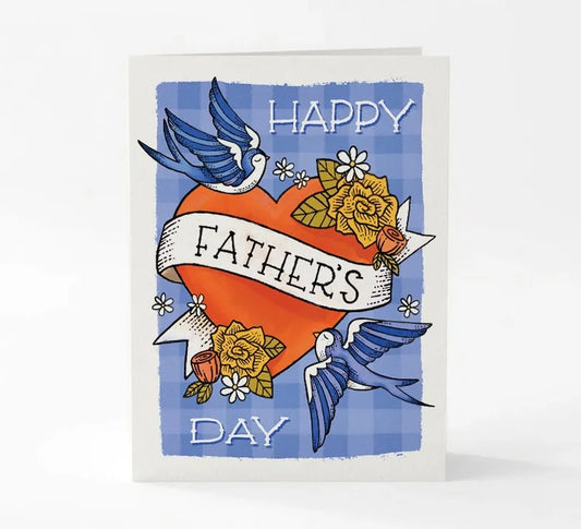 Happy Father's Day Birds Card