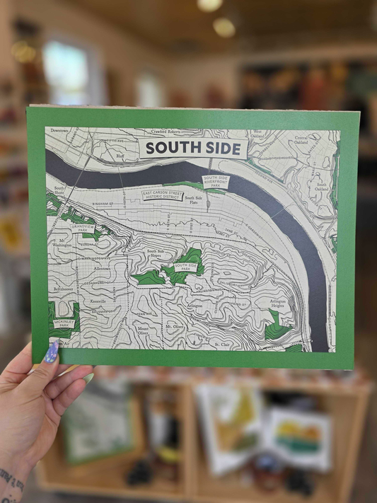 South Side Map Print