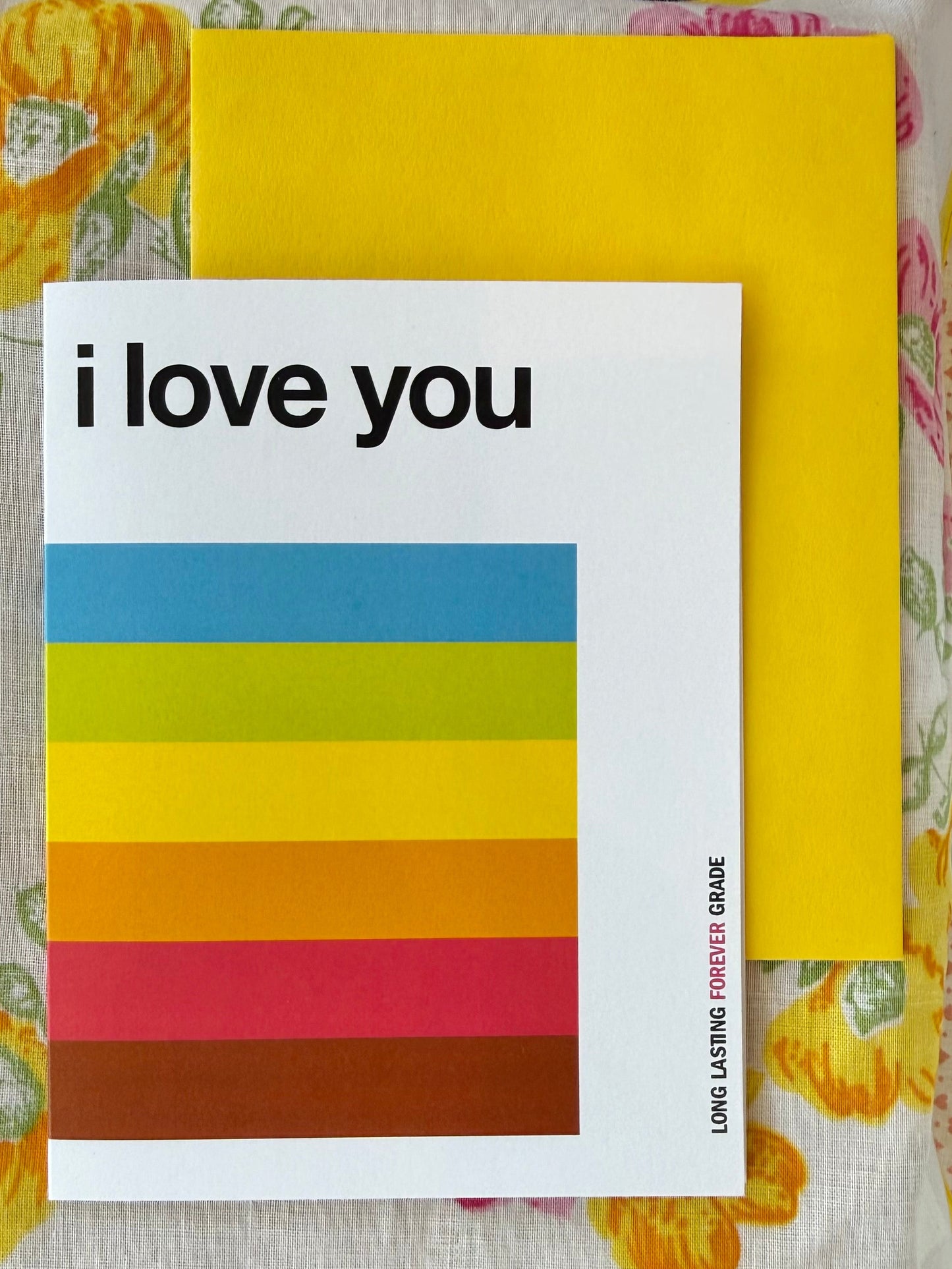 I Love You VHS Card