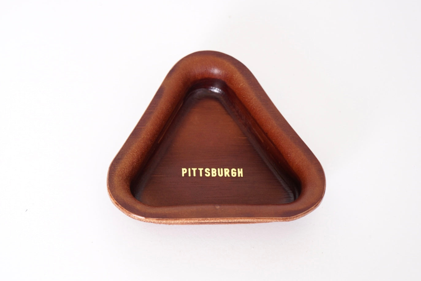 Leather Triangle Tray