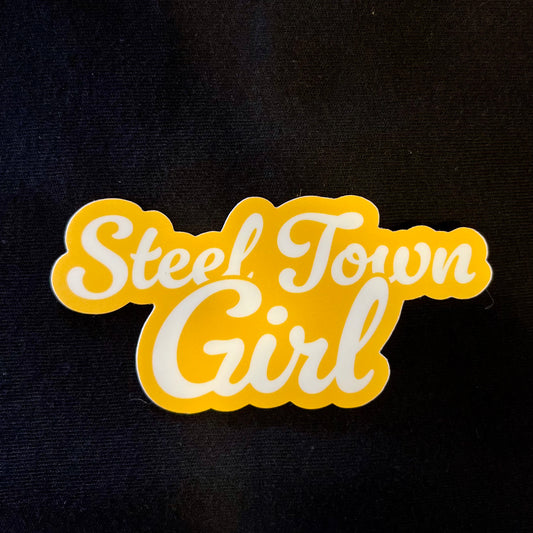 Steel Town Girl Sticker