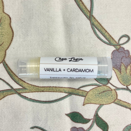 Vanilla + Cardamom Lip Balm