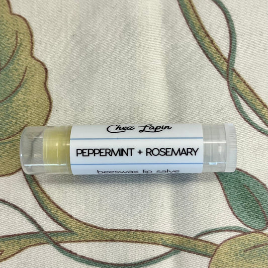 Peppermint + Rosemary Lip Balm