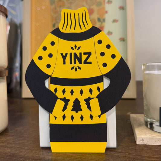 Yinz Ugly Sweater Card