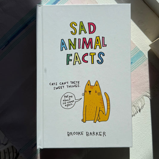 Sad Animal Facts Book