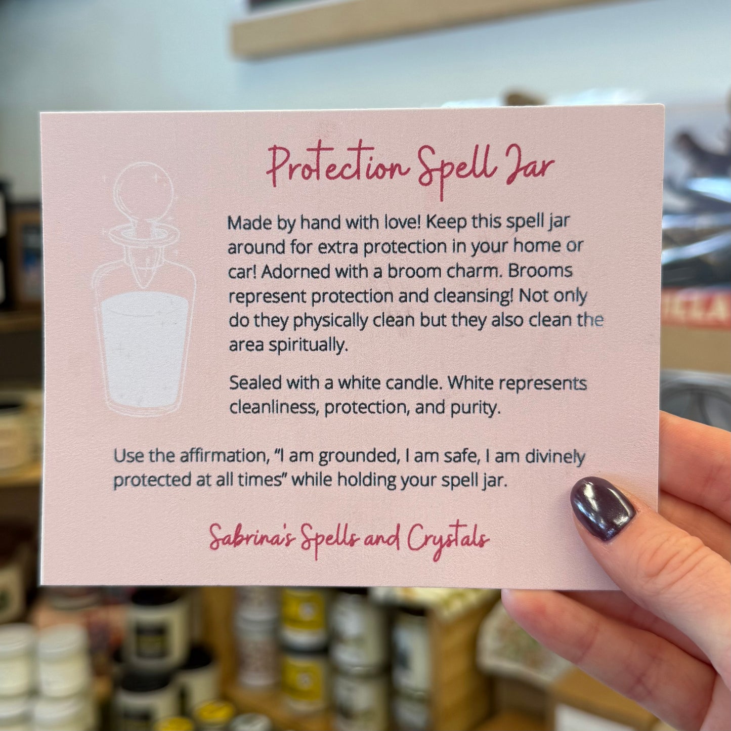 Protection Spell Jar