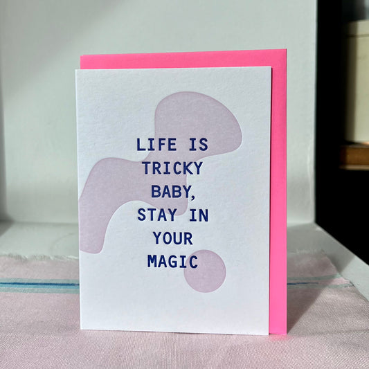 Tricky Baby Card
