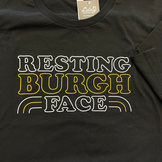 Resting Burgh Face Tee