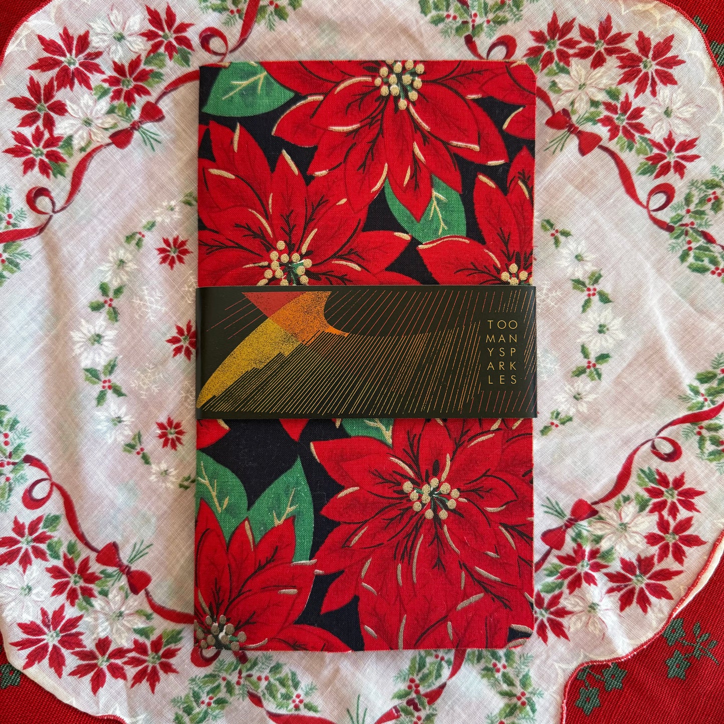 Poinsettia Notebook