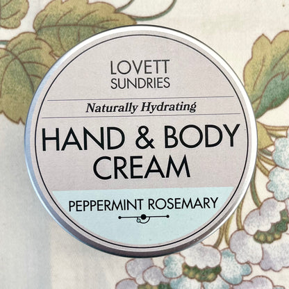 Peppermint Rosemary Hand Cream