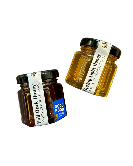 Black and Gold Honey Tasting Set