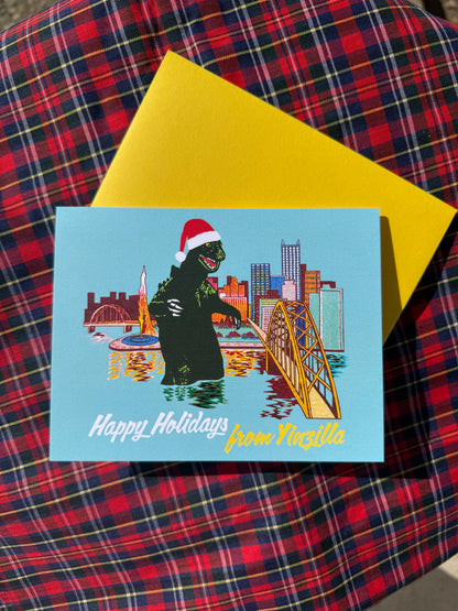 Happy Holidays From Yinzilla