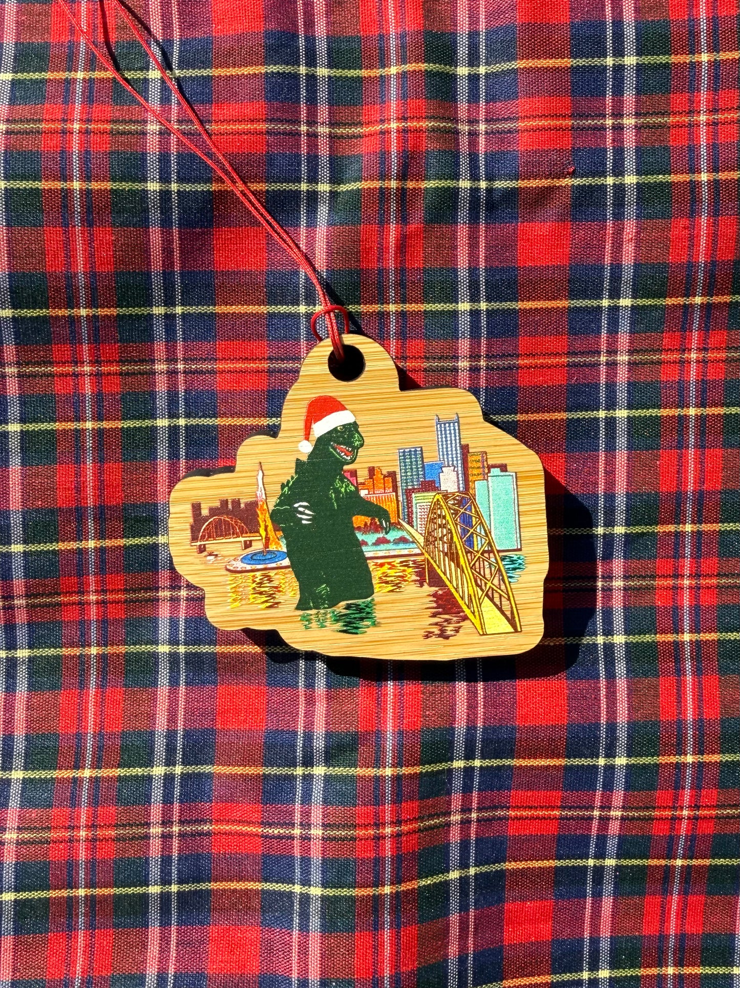 Yinzilla Pittsburgh Ornament