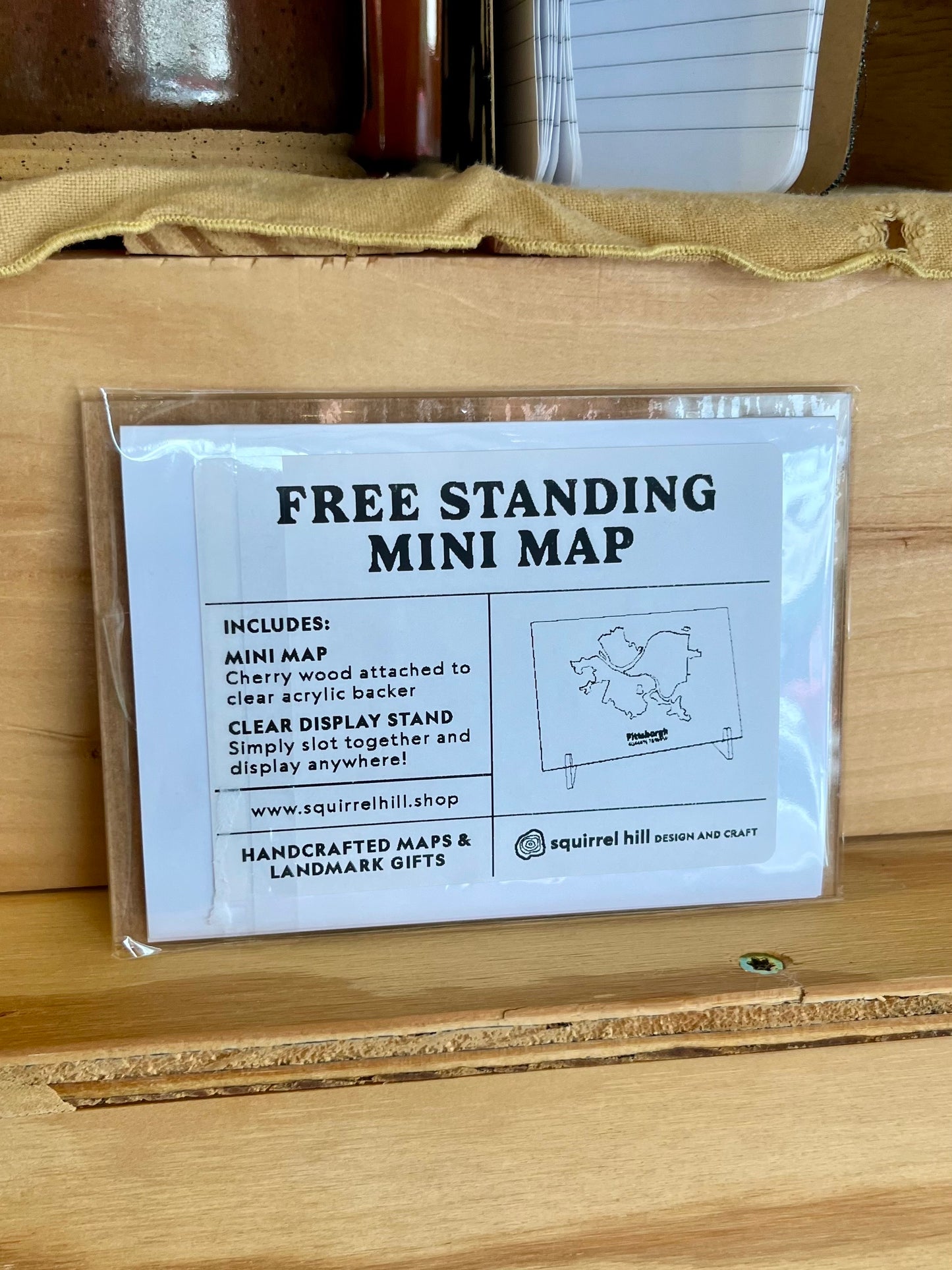 Pittsburgh Region Freestanding Mini Map