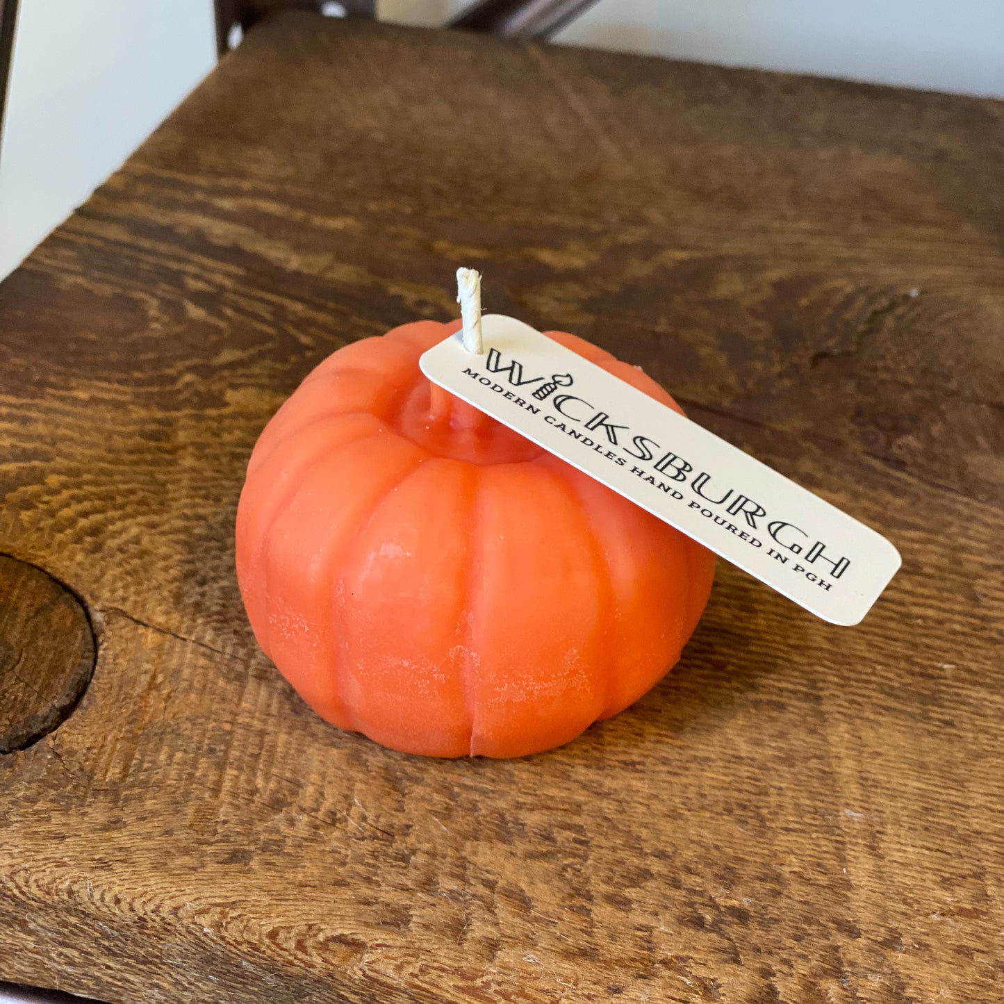 Orange Pumpkin Candle